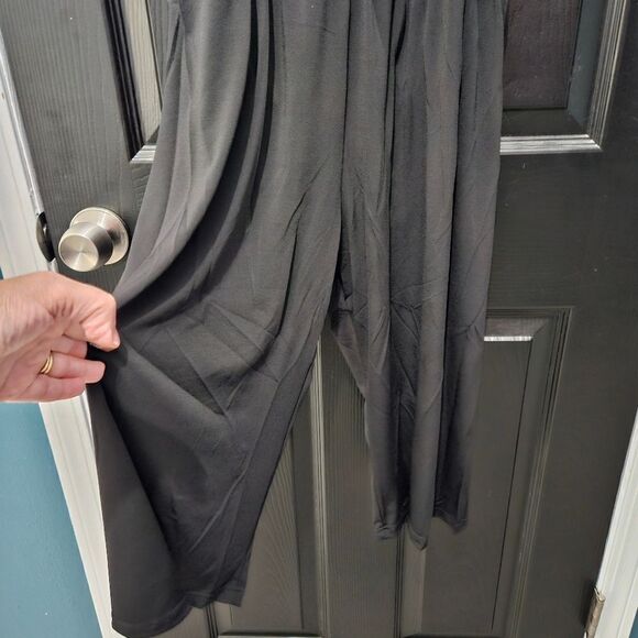 Weissman NWOT child medium black romper dance costume contemporary solo lyrical - Picture 3 of 9